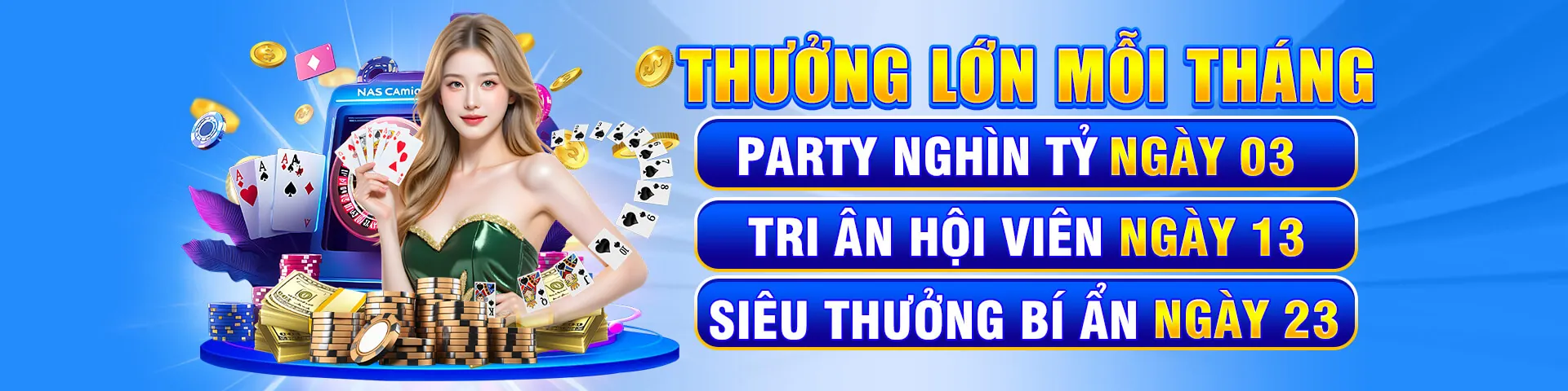 Sòng bạc trực tuyến dola789 app với không khí sôi động
